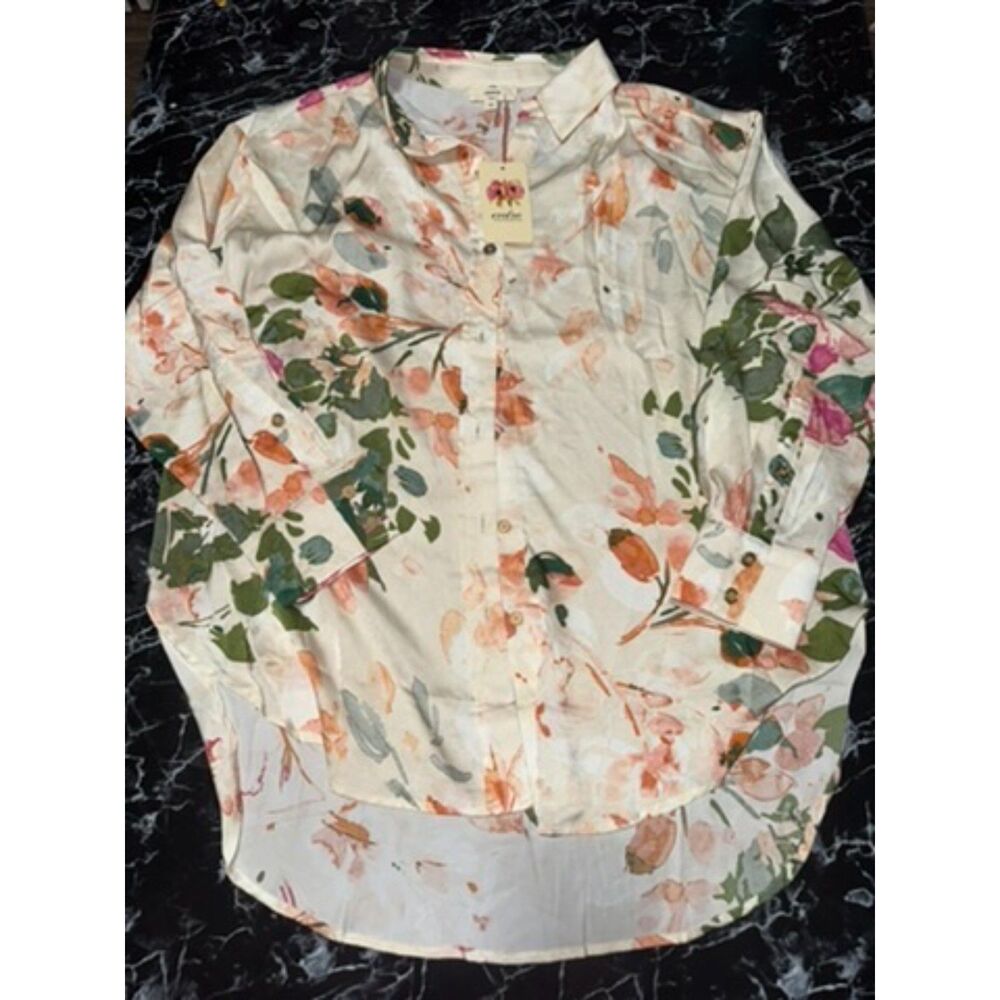 Entro Floral button Blouse